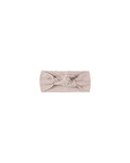 Quincy Mae Knotted Headband - Mauve Stripe