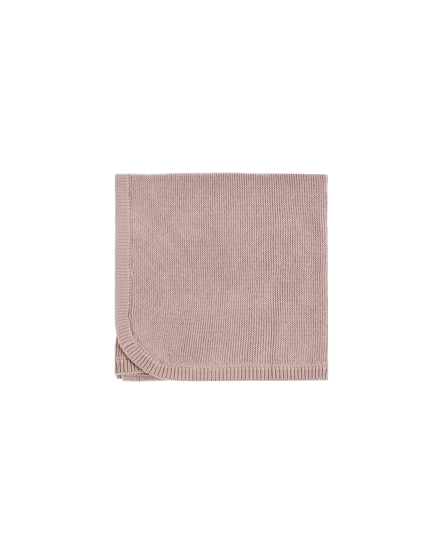 Quincy Mae Knit Baby Blanket - Mauve