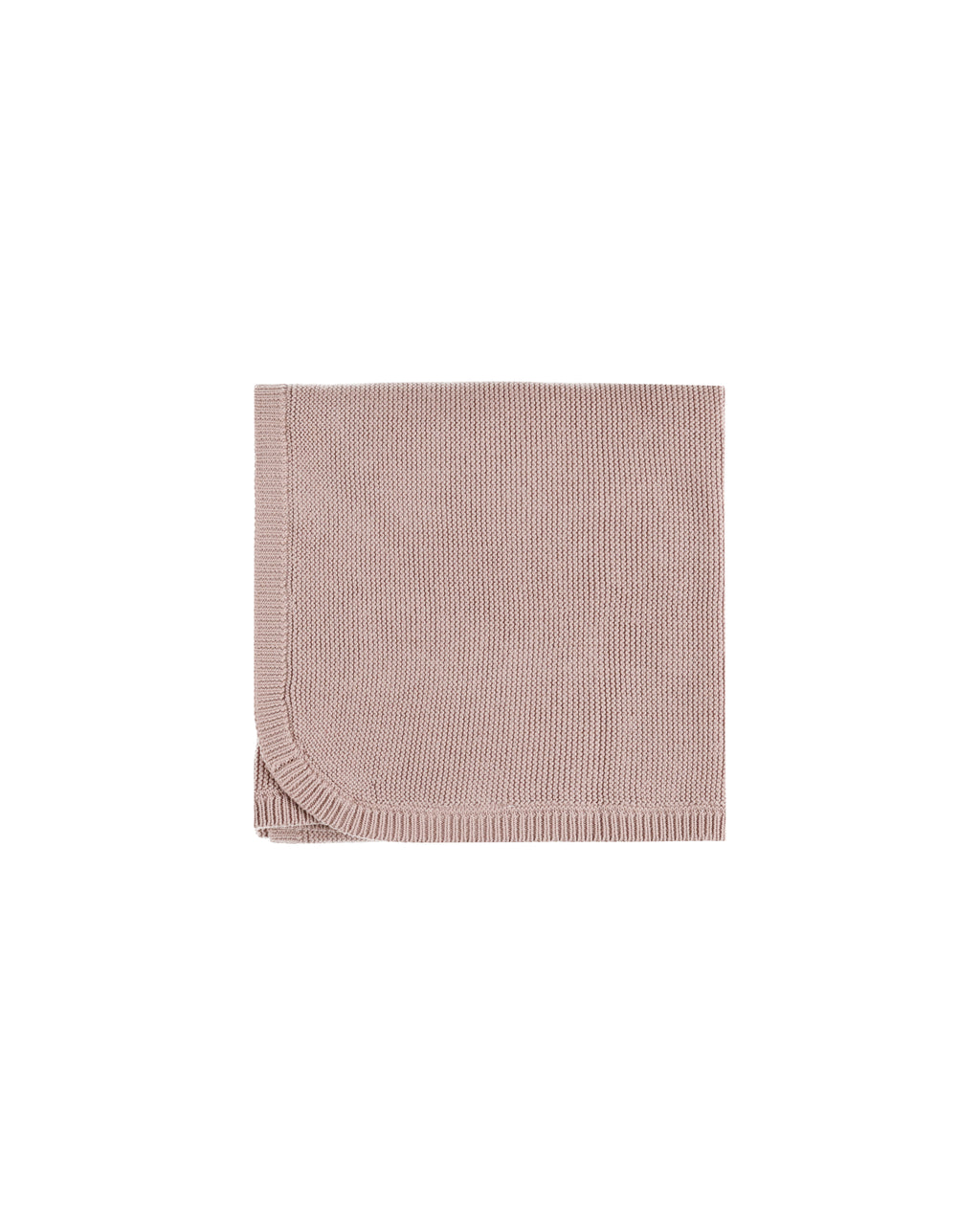 Quincy Mae Knit Baby Blanket - Mauve