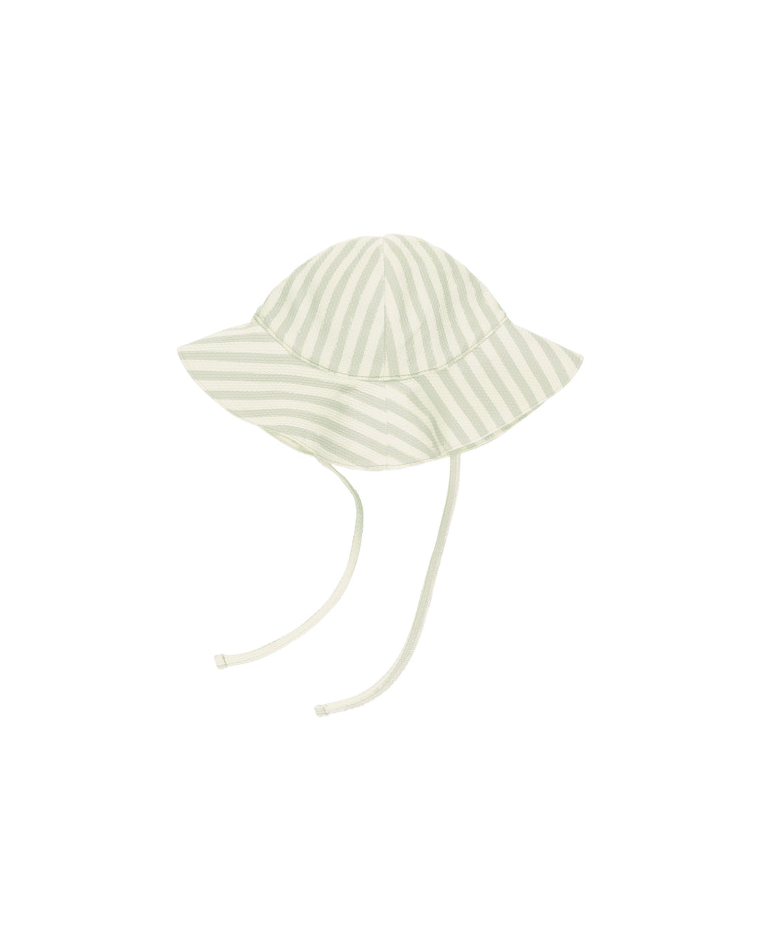 Quincy Mae Sun Hat - Mint Stripe