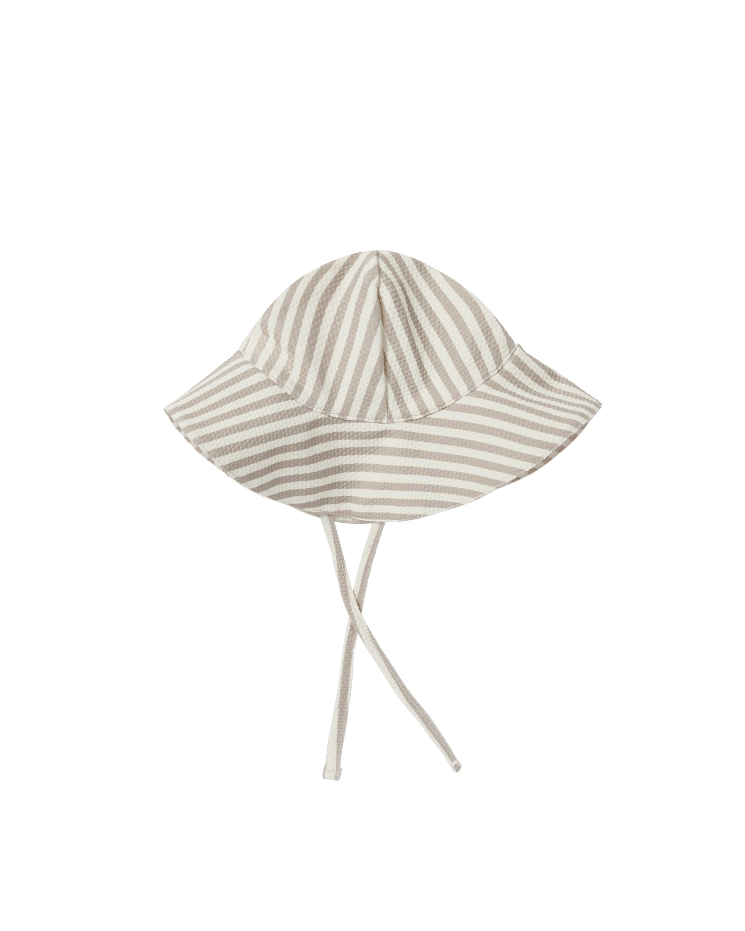 Quincy Mae Sun Hat - Ash Stripe