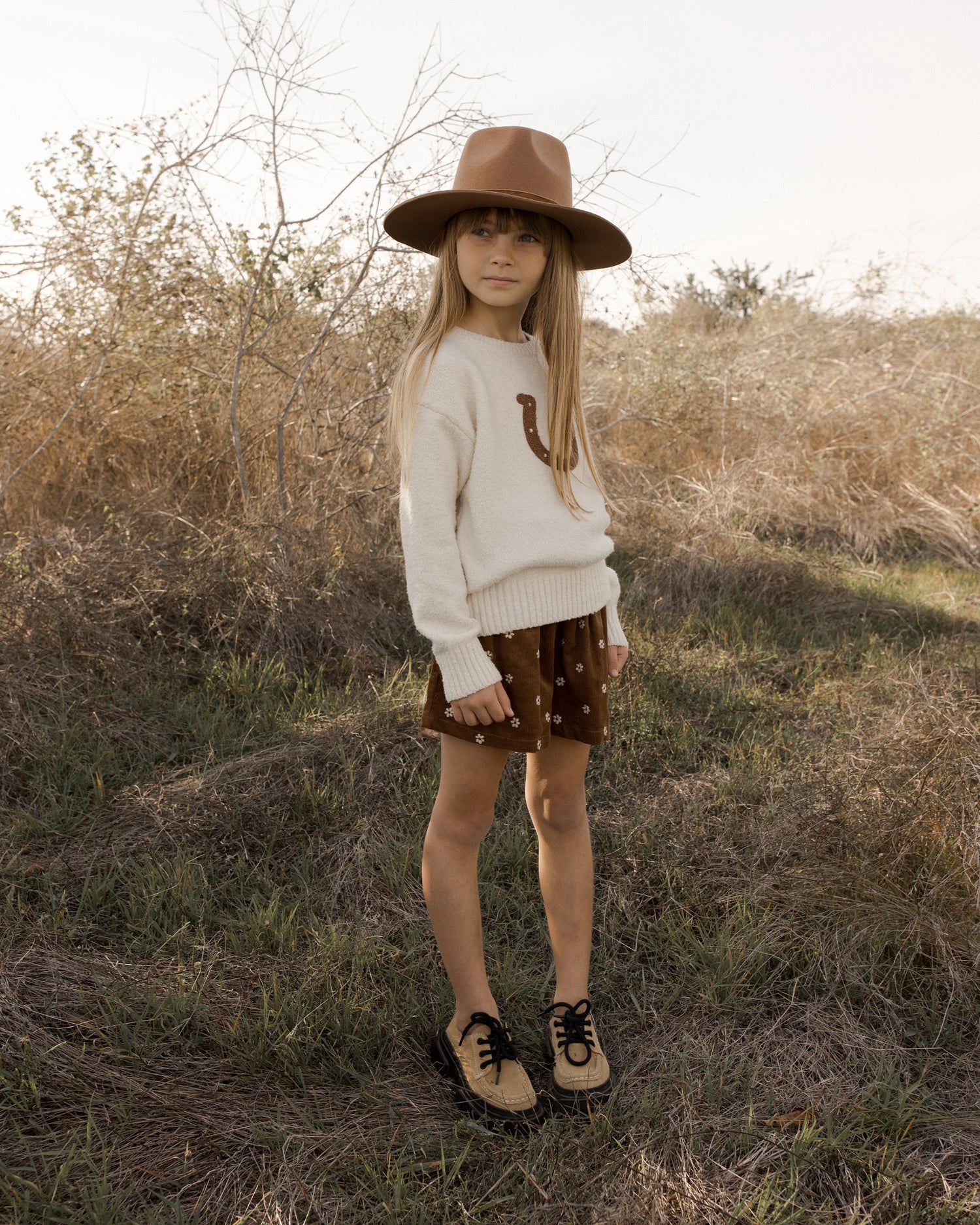 Rylee + Cru Cassidy Sweater - Horseshoe/Natural