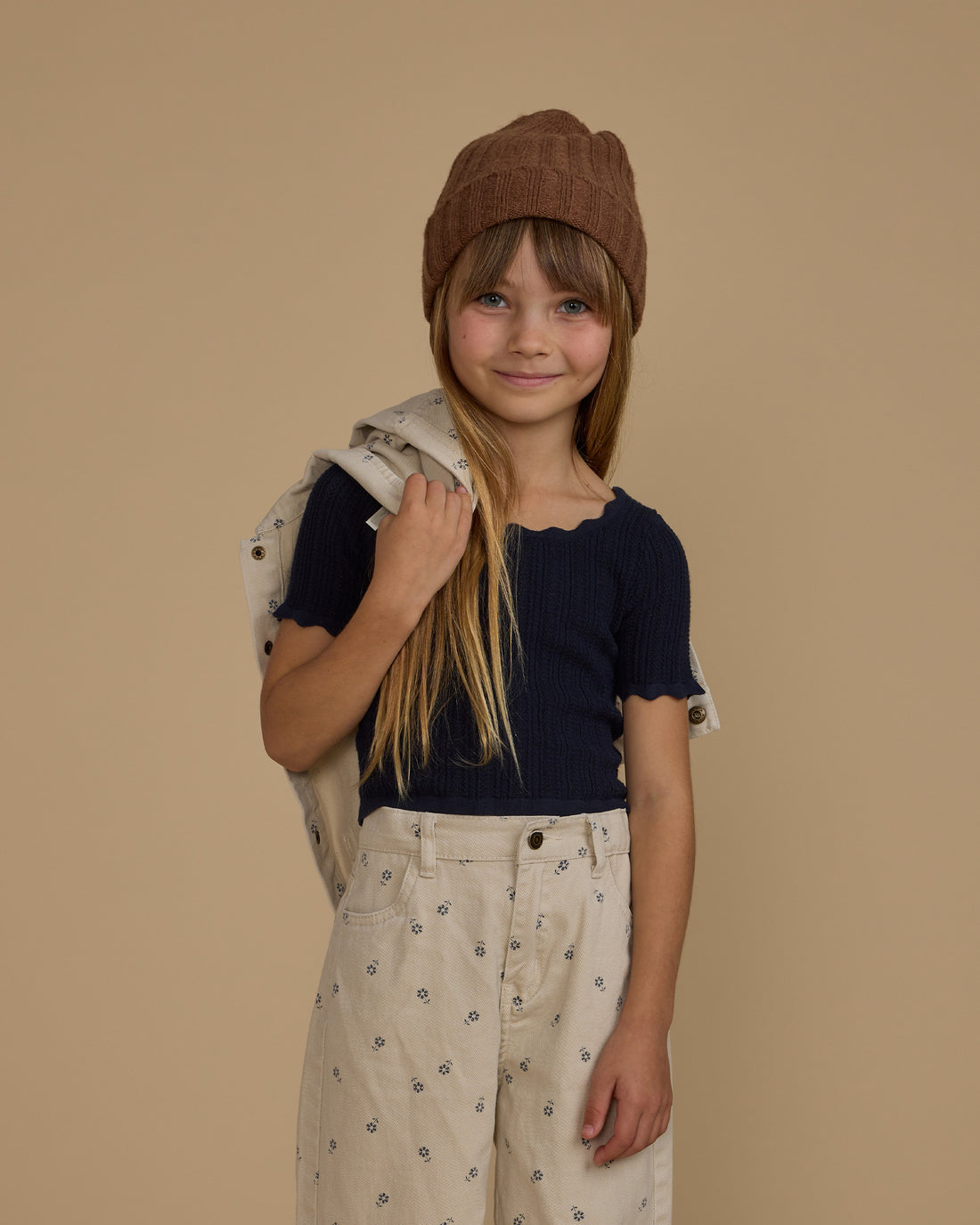 Rylee + Cru Beanie - Saddle