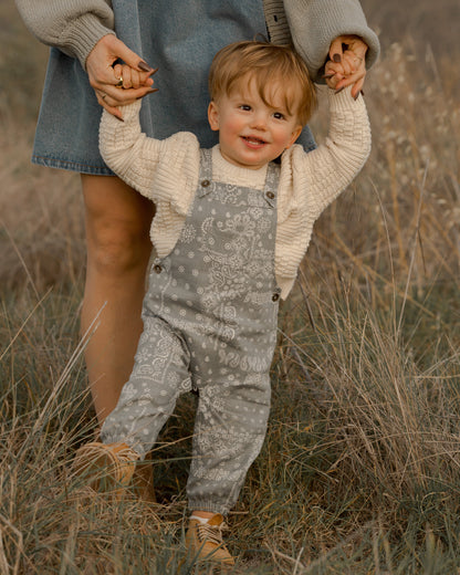 Rylee + Cru Baby Overalls - Laurel Bandana