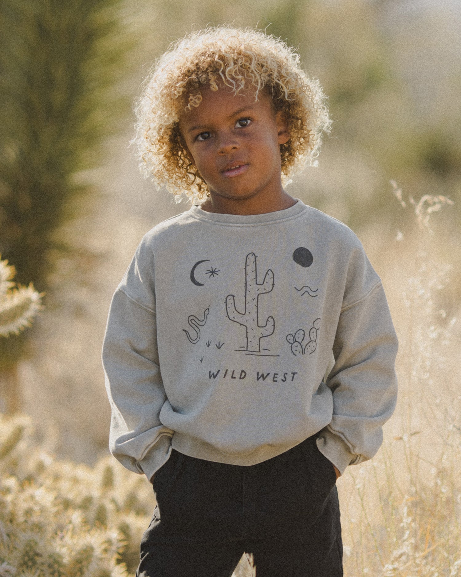 Rylee + Cru Relaxed Sweatshirt - Wild West