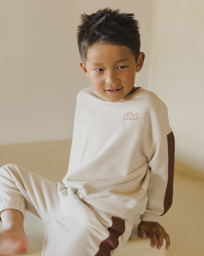 Rylee + Cru Relaxed Sweatshirt - Stone