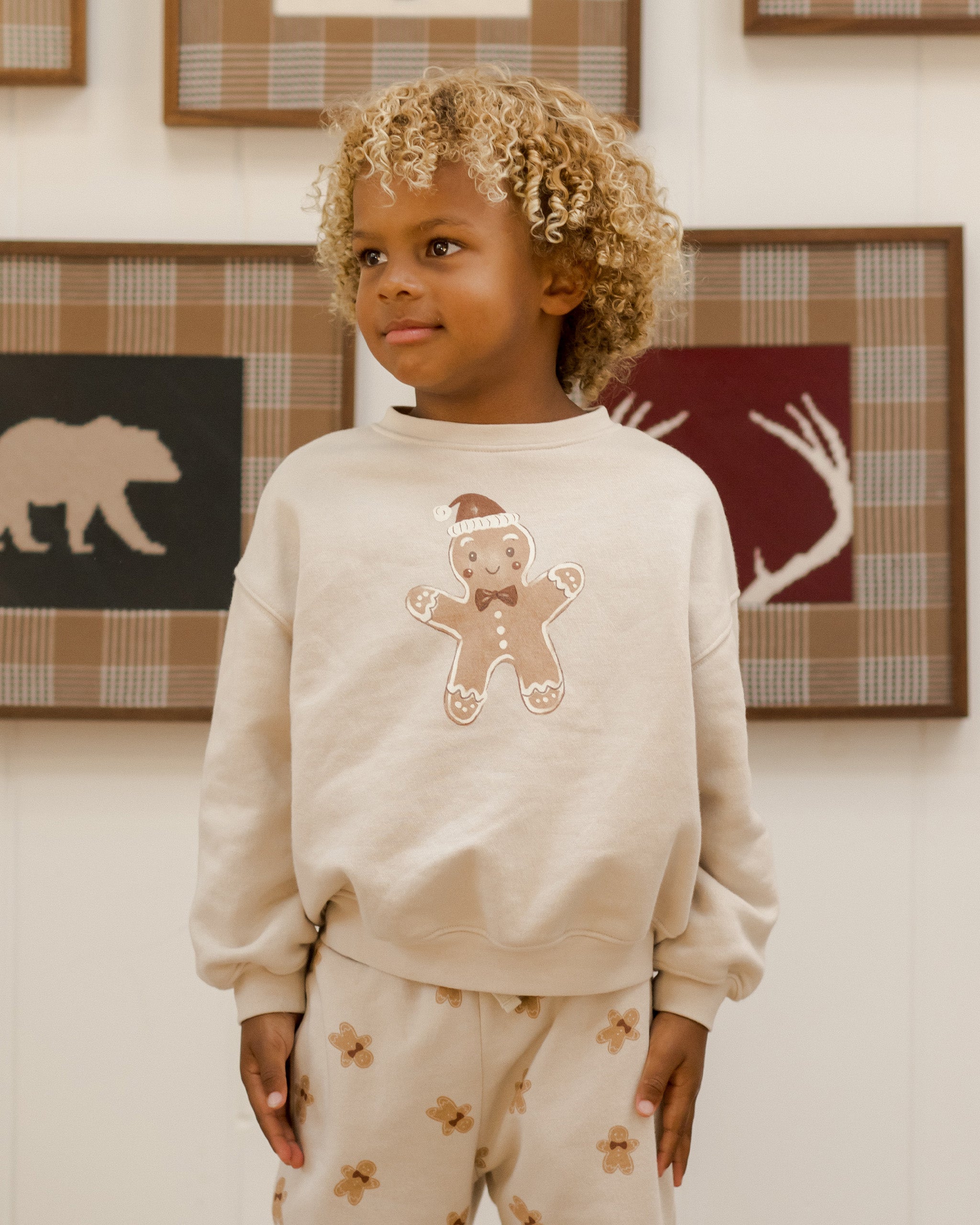 Rylee + Cru Relaxed Sweatshirt - Gingerbread