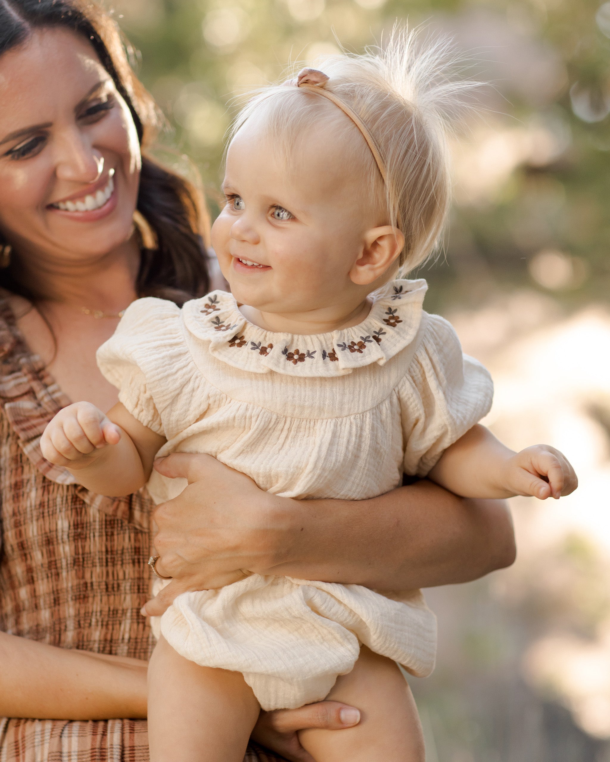 Rylee + Cru Lula Romper - Natural