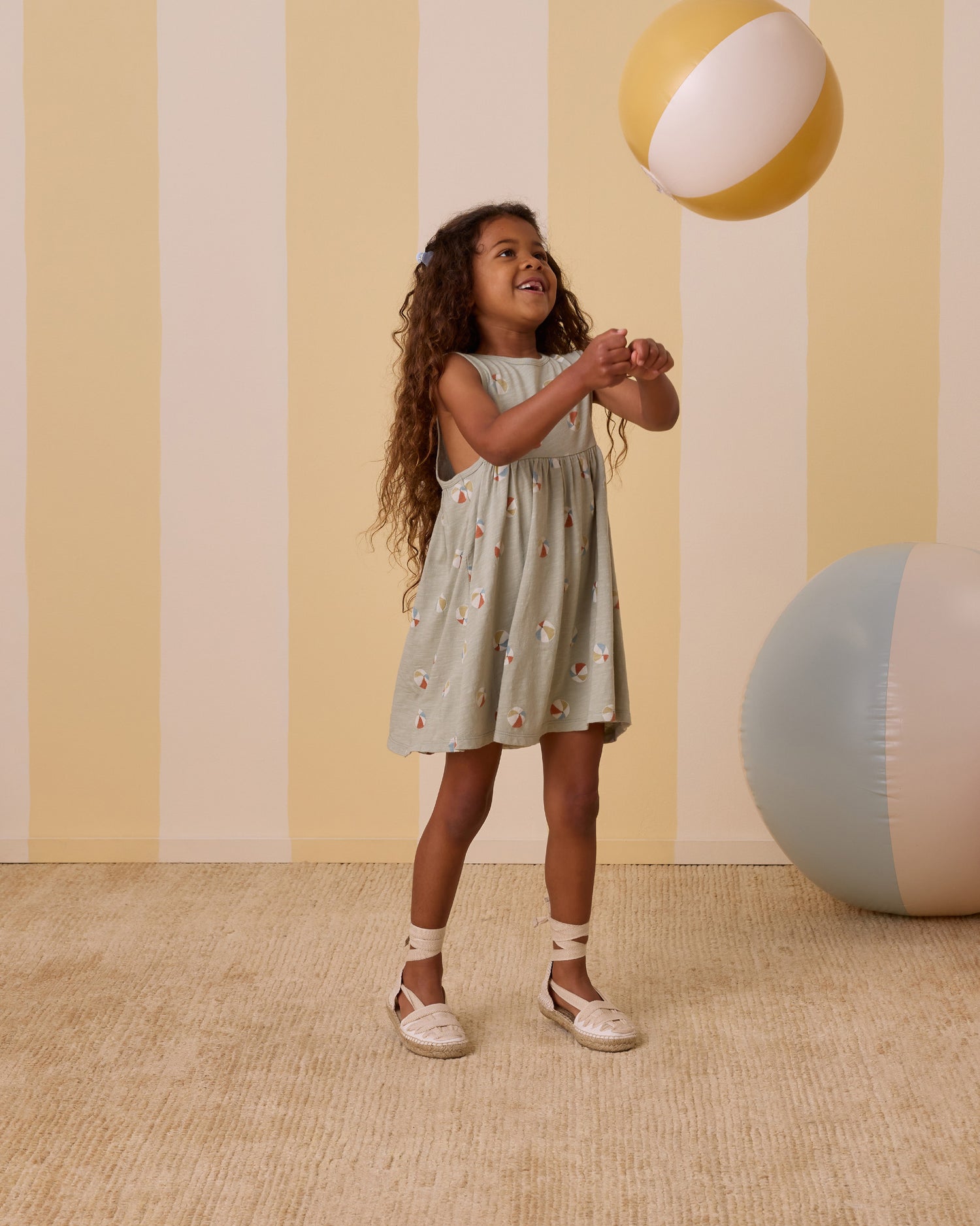 Rylee + Cru Layla Dress - Beach Balls