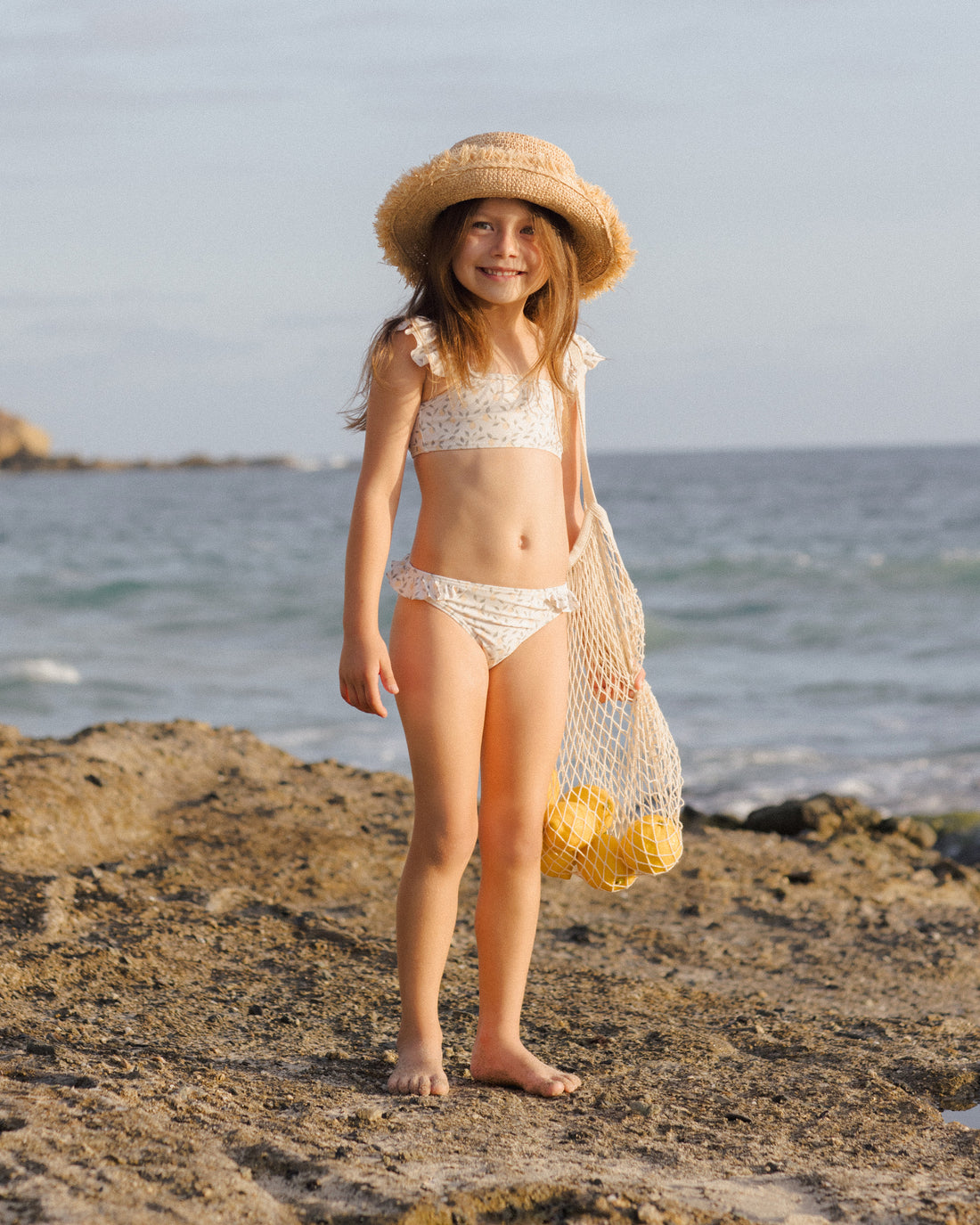 Rylee + Cru Hanalei Bikini - Lemons