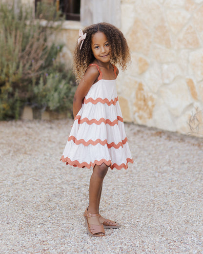 Rylee + Cru Ric Rac Dress - Shell