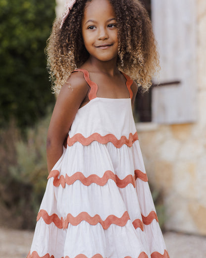 Rylee + Cru Ric Rac Dress - Shell