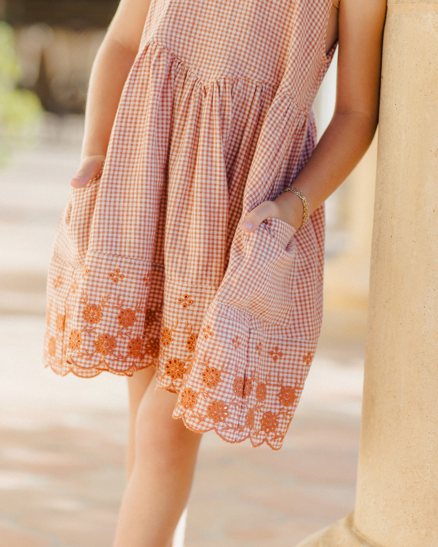 Rylee + Cru Summer Dress - Poppy Gingham