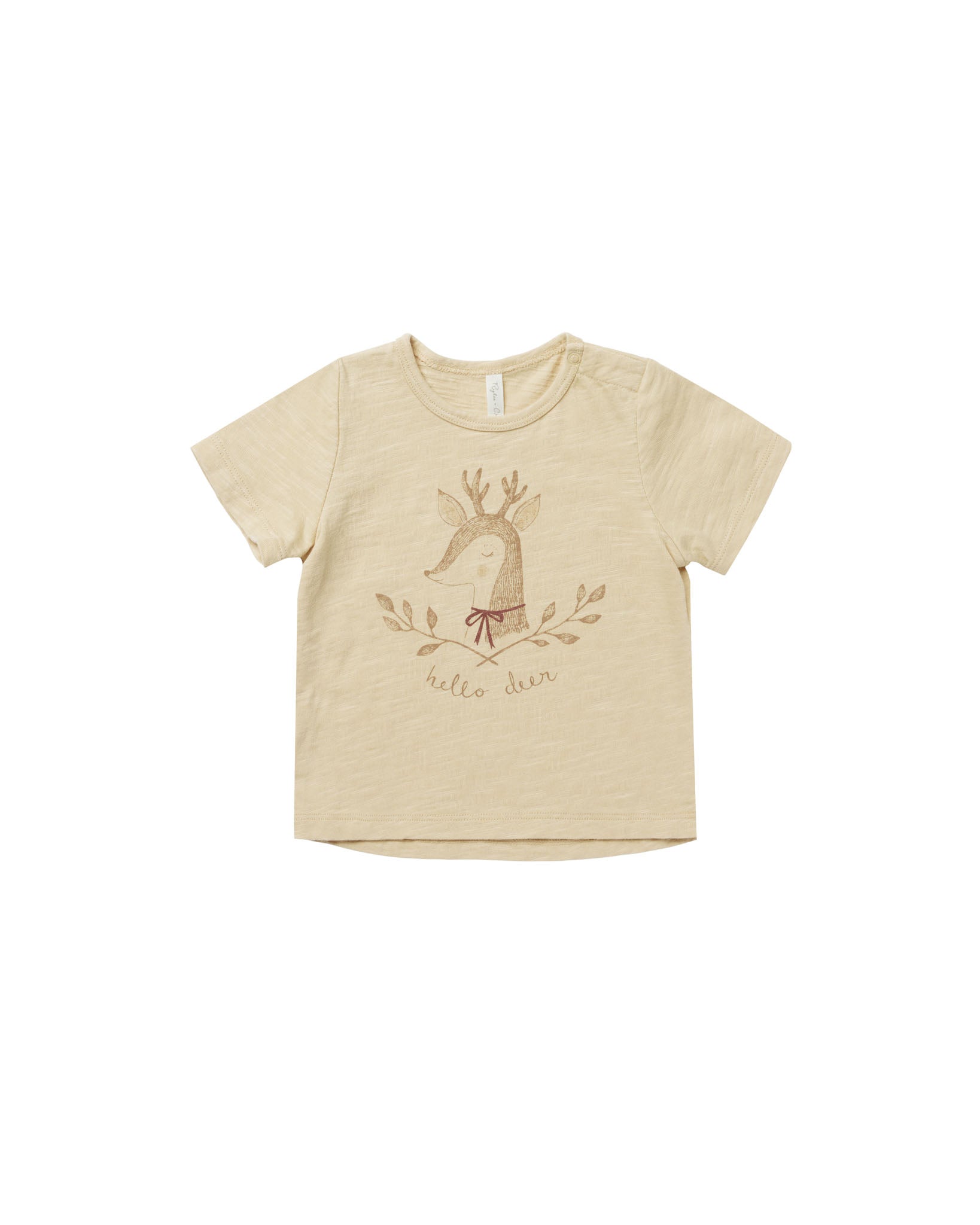 Rylee + Cru Basic Tee - Hello Deer