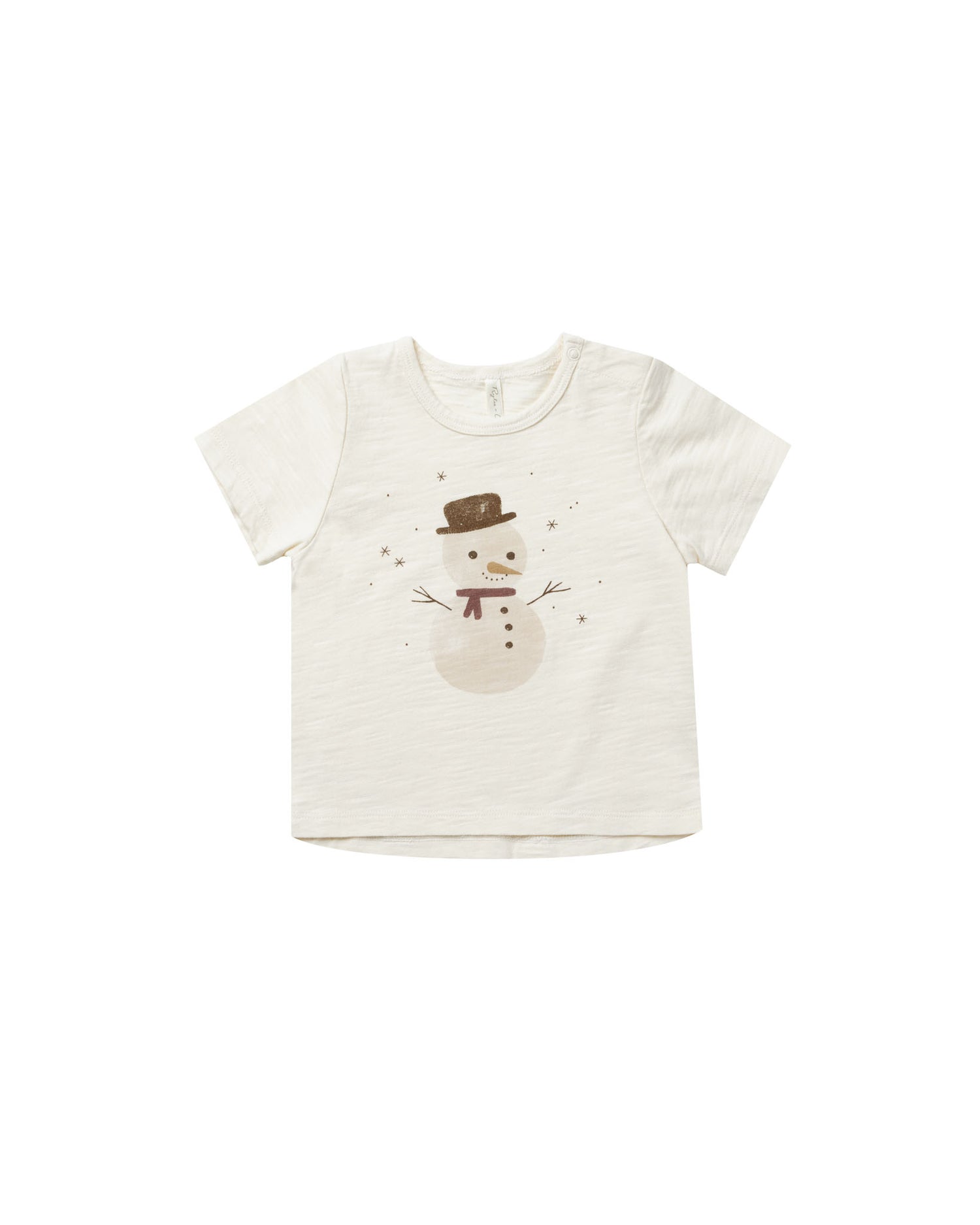 Rylee + Cru Basic Tee - Snowman