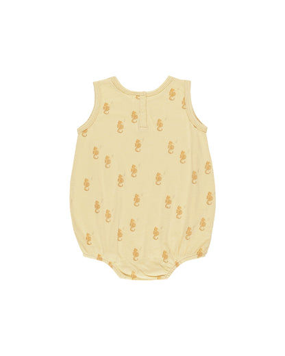 Rylee + Cru Bubble Onesie - Seahorses