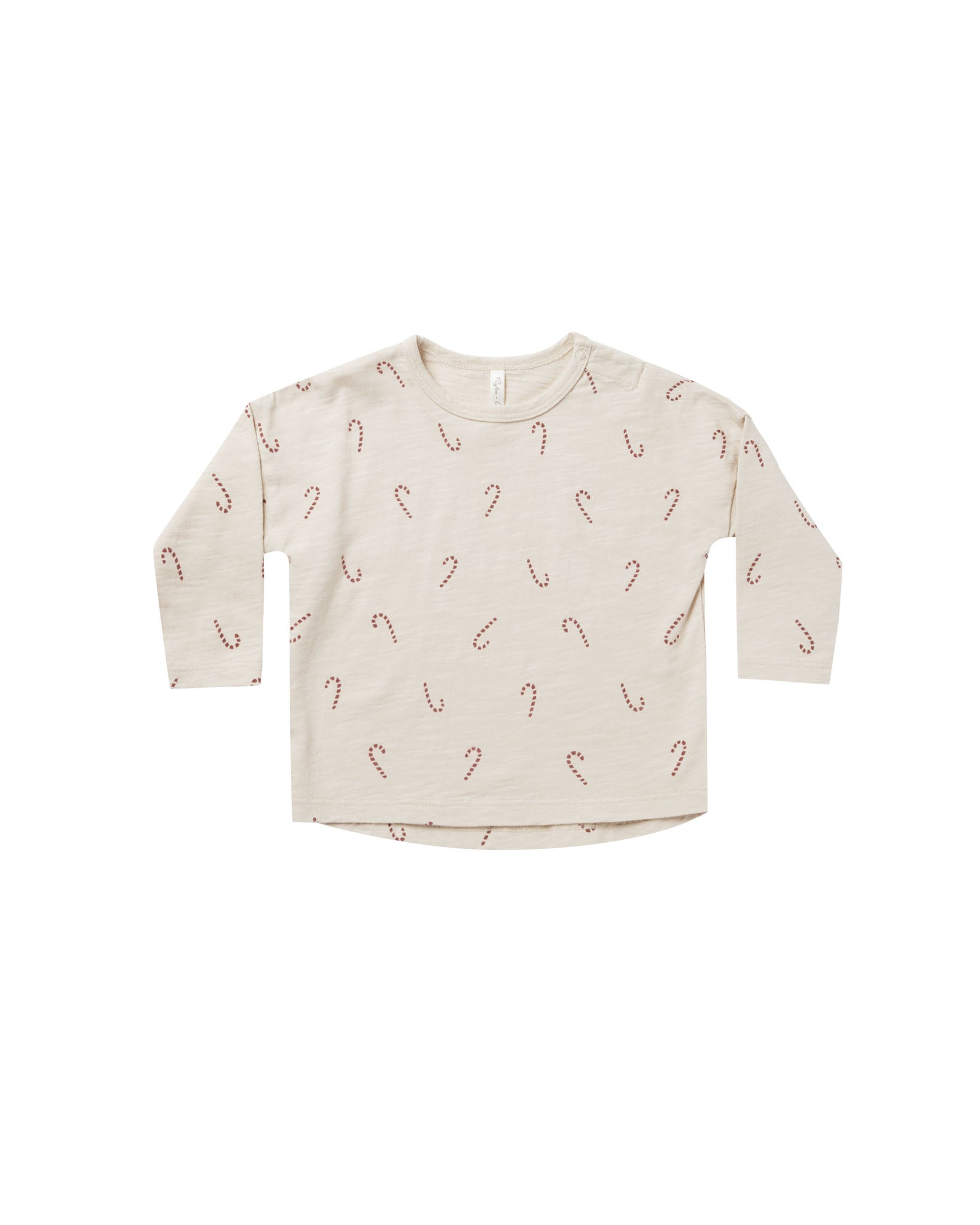 Rylee + Cru Long Sleeve Tee - Candy Cane