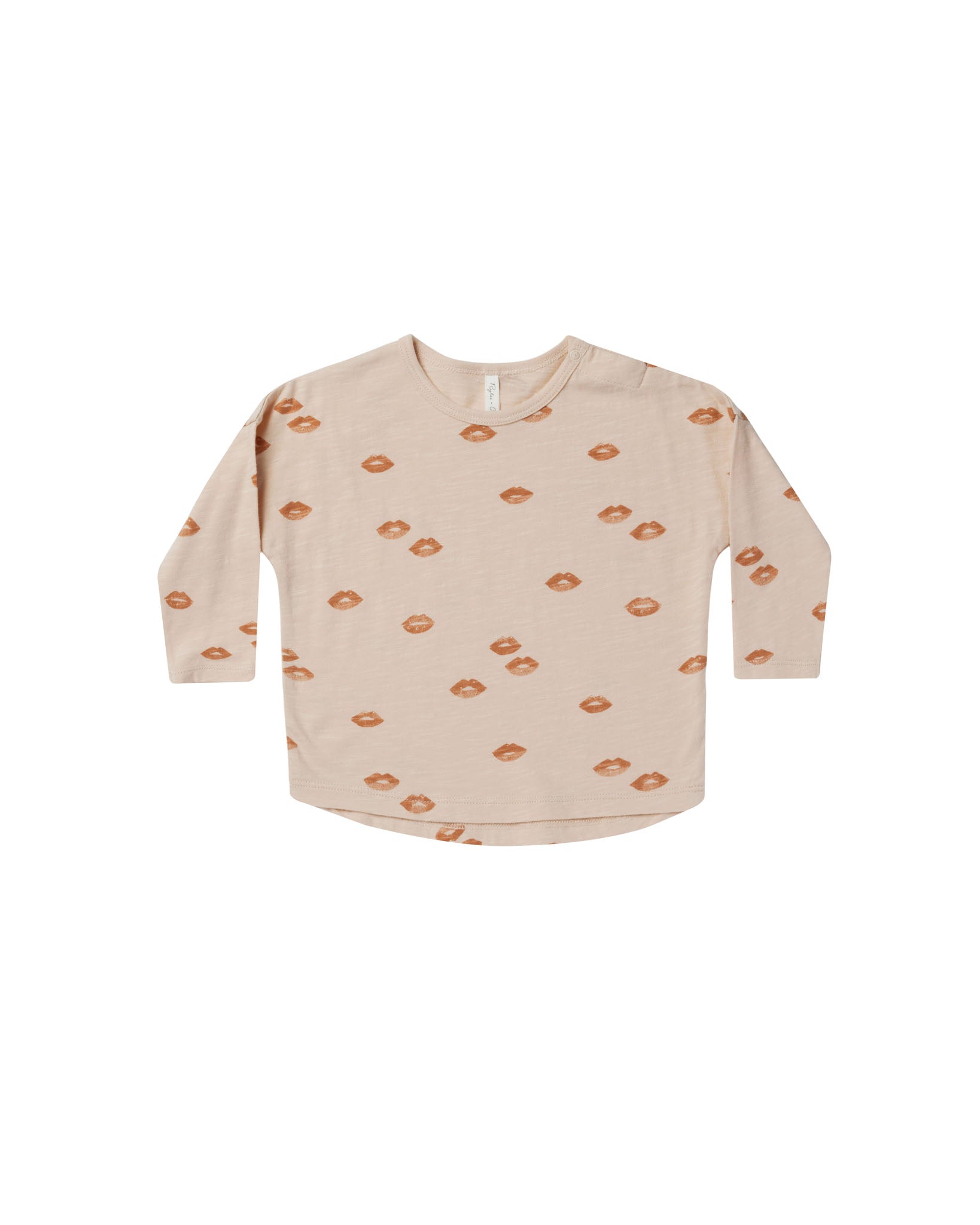 Rylee + Cru Long Sleeve Tee - Lips