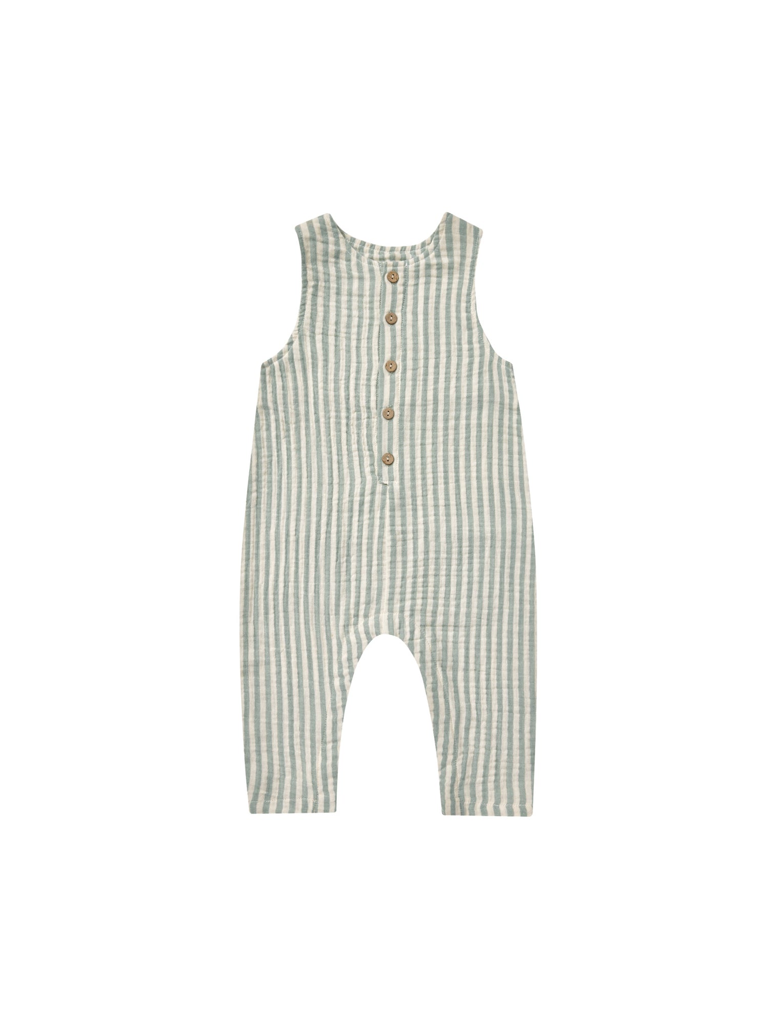 Rylee + Cru Button Jumpsuit - Summer Stripe