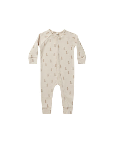 Rylee + Cru Organic Pajamas Long John - Trees