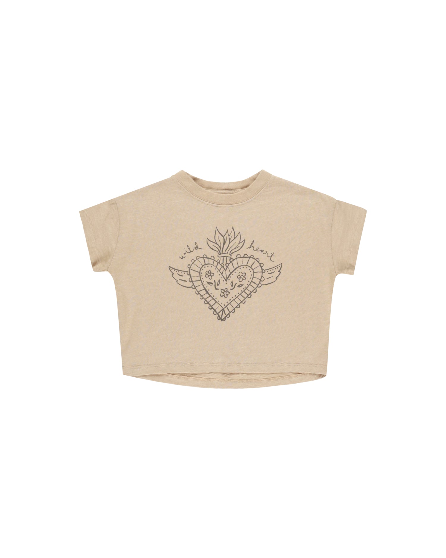 Rylee + Cru Boxy Tee - Wild Heart