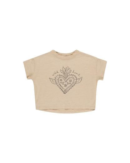 Rylee + Cru Boxy Tee - Wild Heart