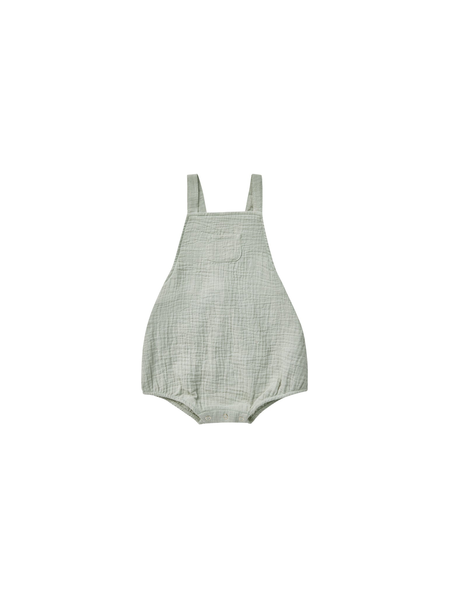 Rylee + Cru Criss Cross Romper - Seafoam