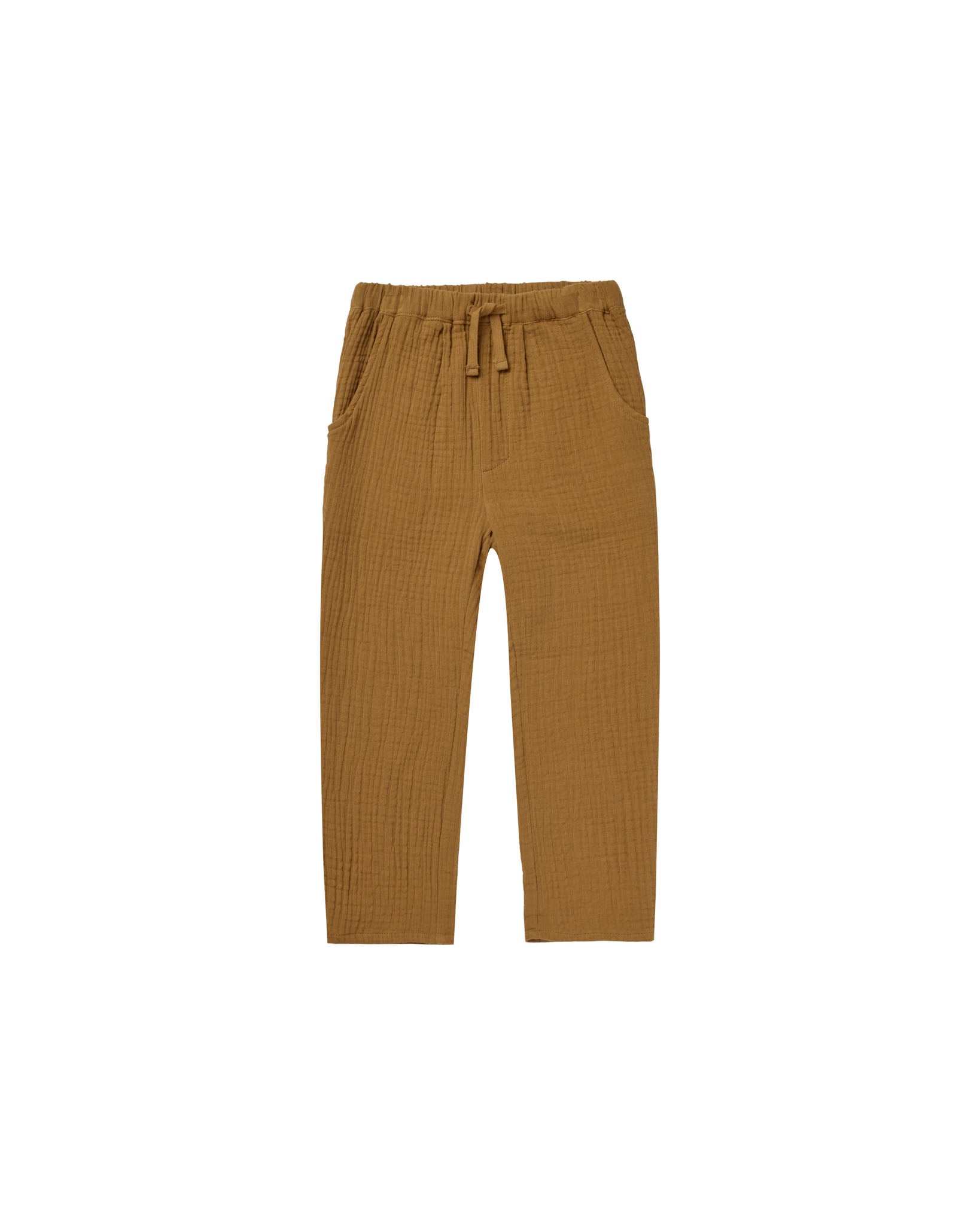 Rylee + Cru Ethan Trouser - Brass