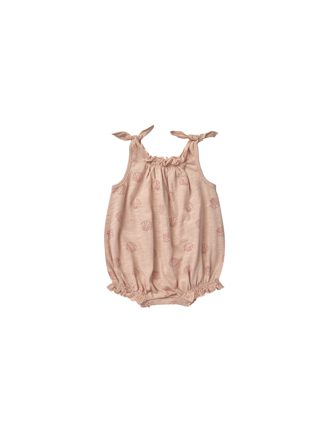 Rylee + Cru Shoulder Tie Bubble - Seashell