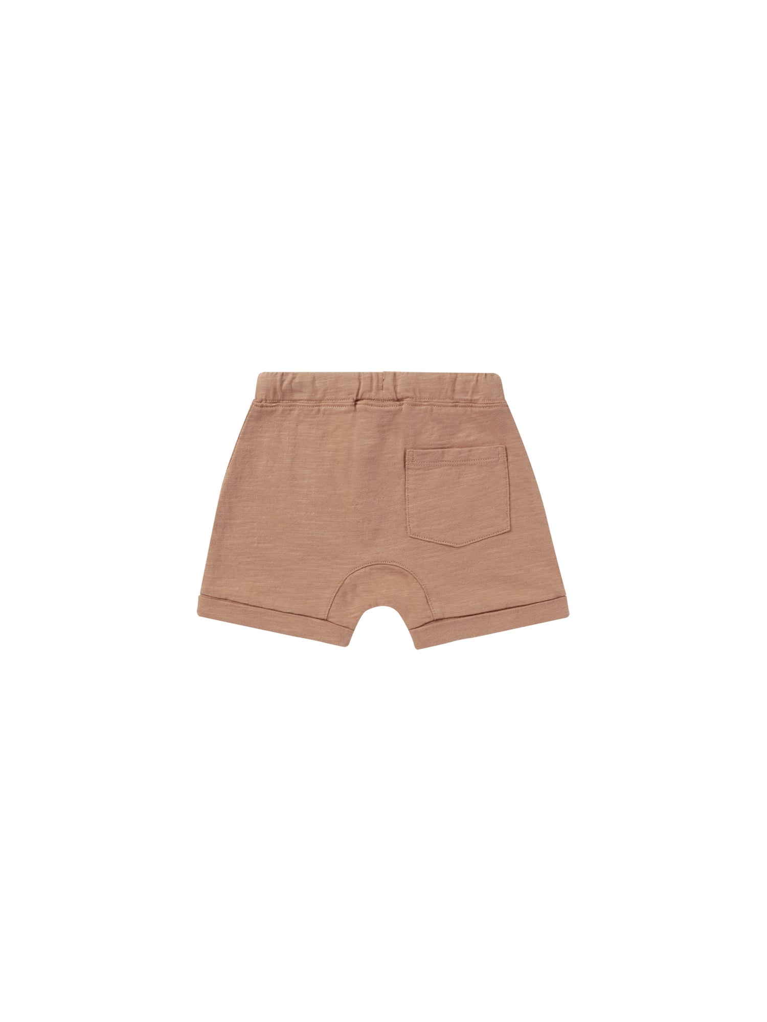 Rylee + Cru Front Pouch Short - Clay