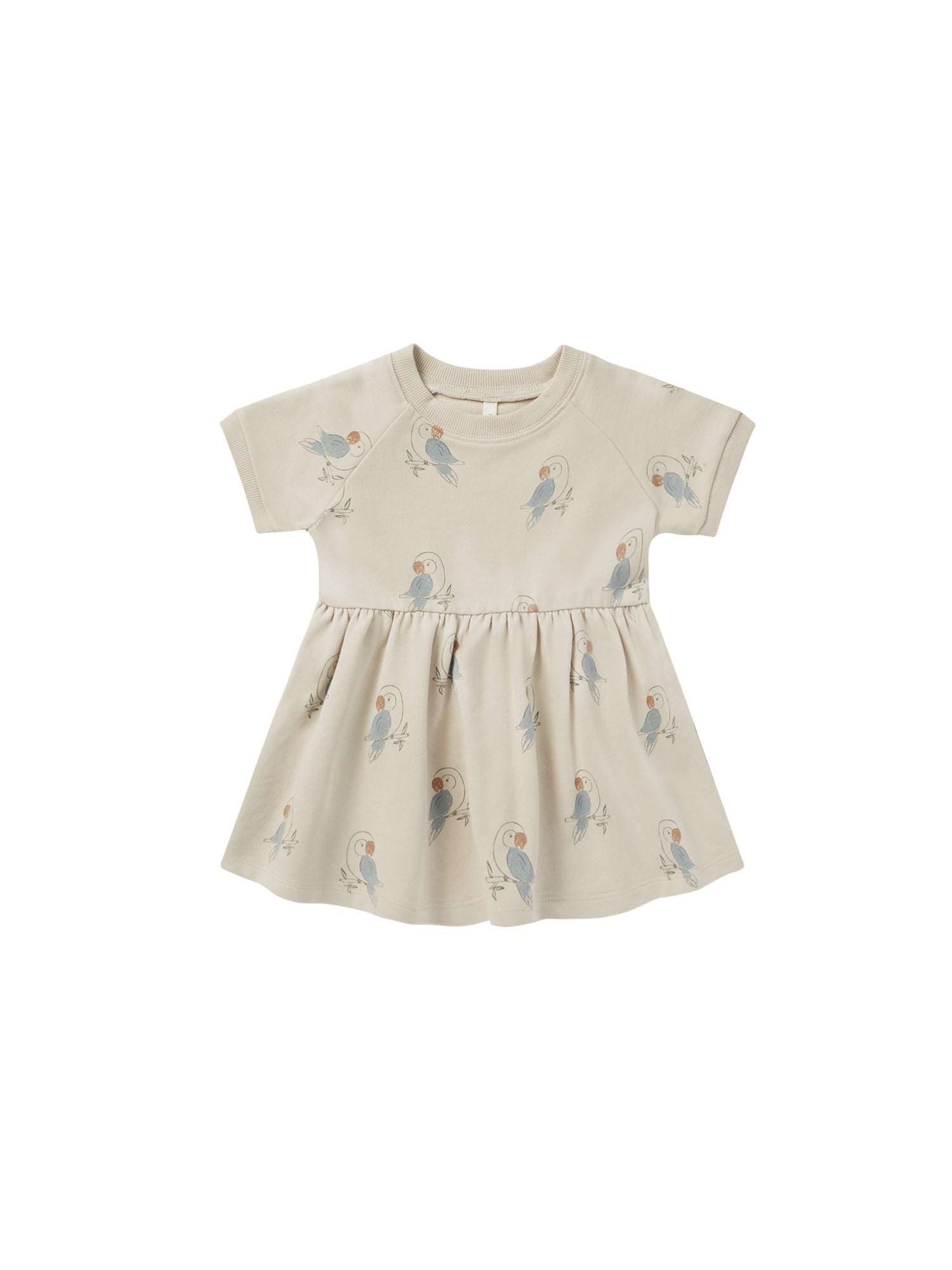 Rylee + Cru Raglan Dress - Parrots