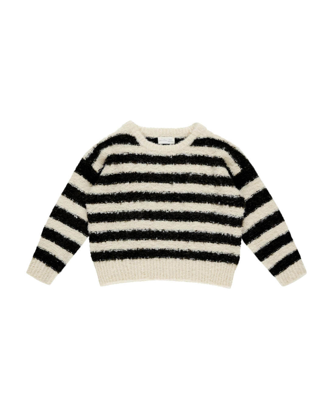 Rylee + Cru Aspen Sweater - Fuzzy Stripe