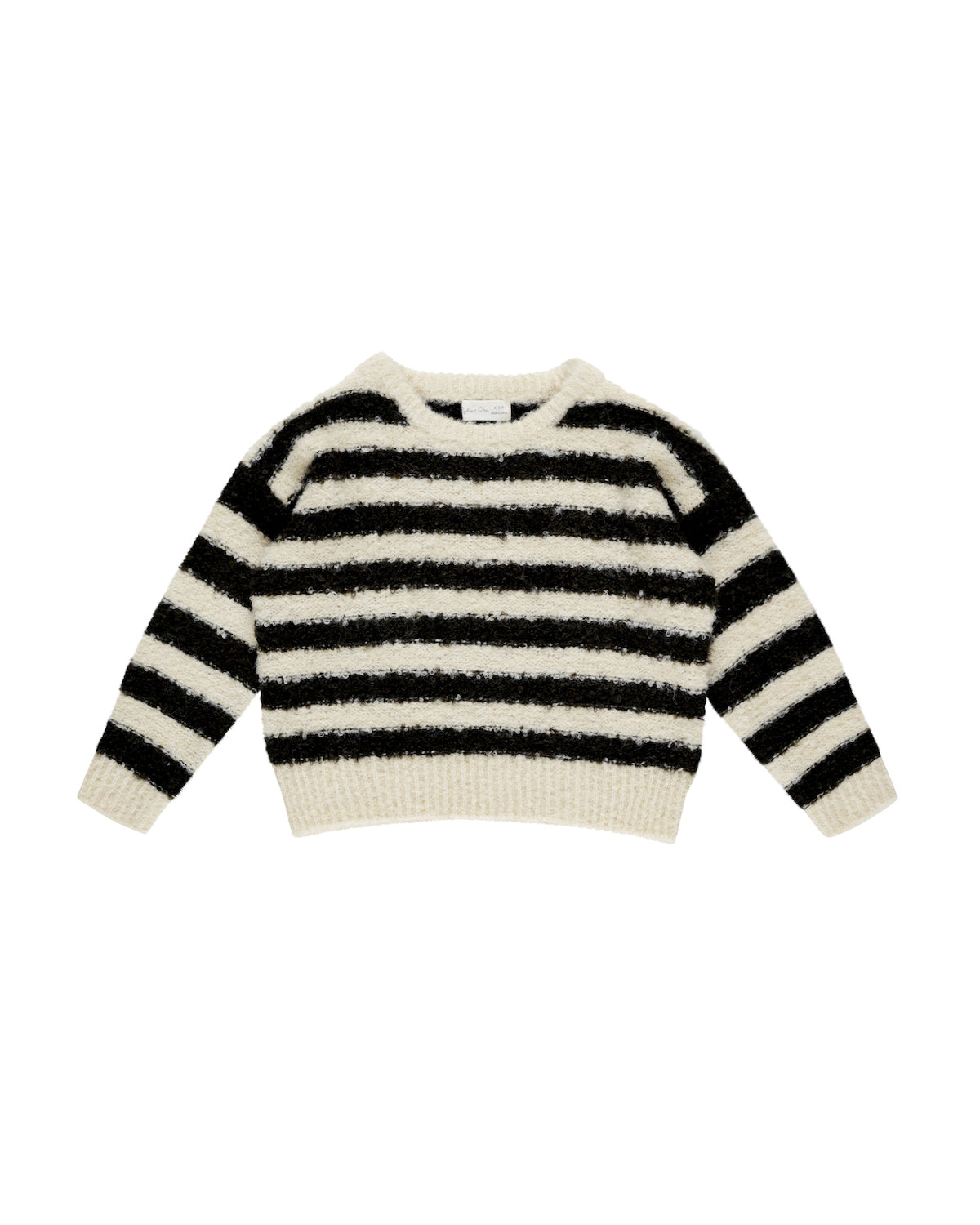 Rylee + Cru Aspen Sweater - Fuzzy Stripe