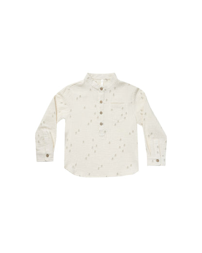 Rylee + Cru Mason Shirt - Evergreen