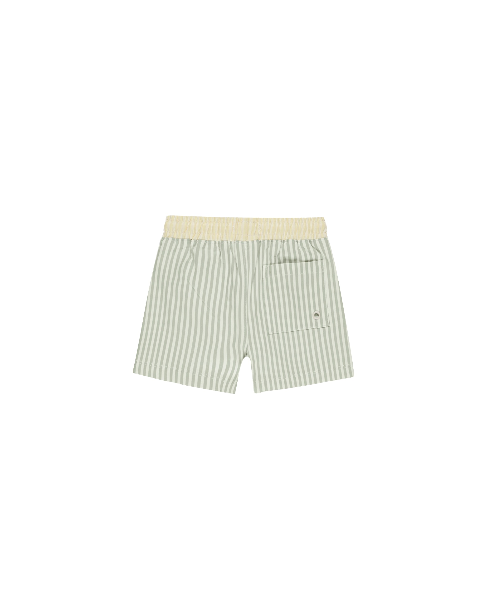 Rylee + Cru Boardshort - Sage Stripe