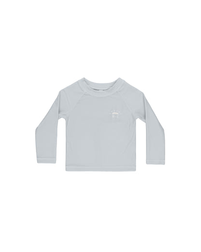 Rylee + Cru Long Sleeve Rashguard - Light Blue