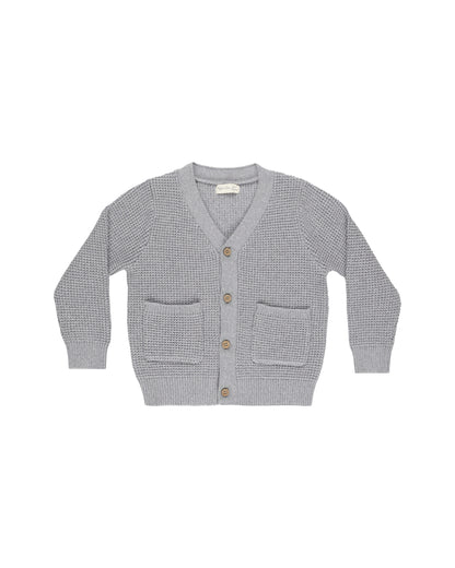 Rylee + Cru Wynn Cardigan - Dusty Blue