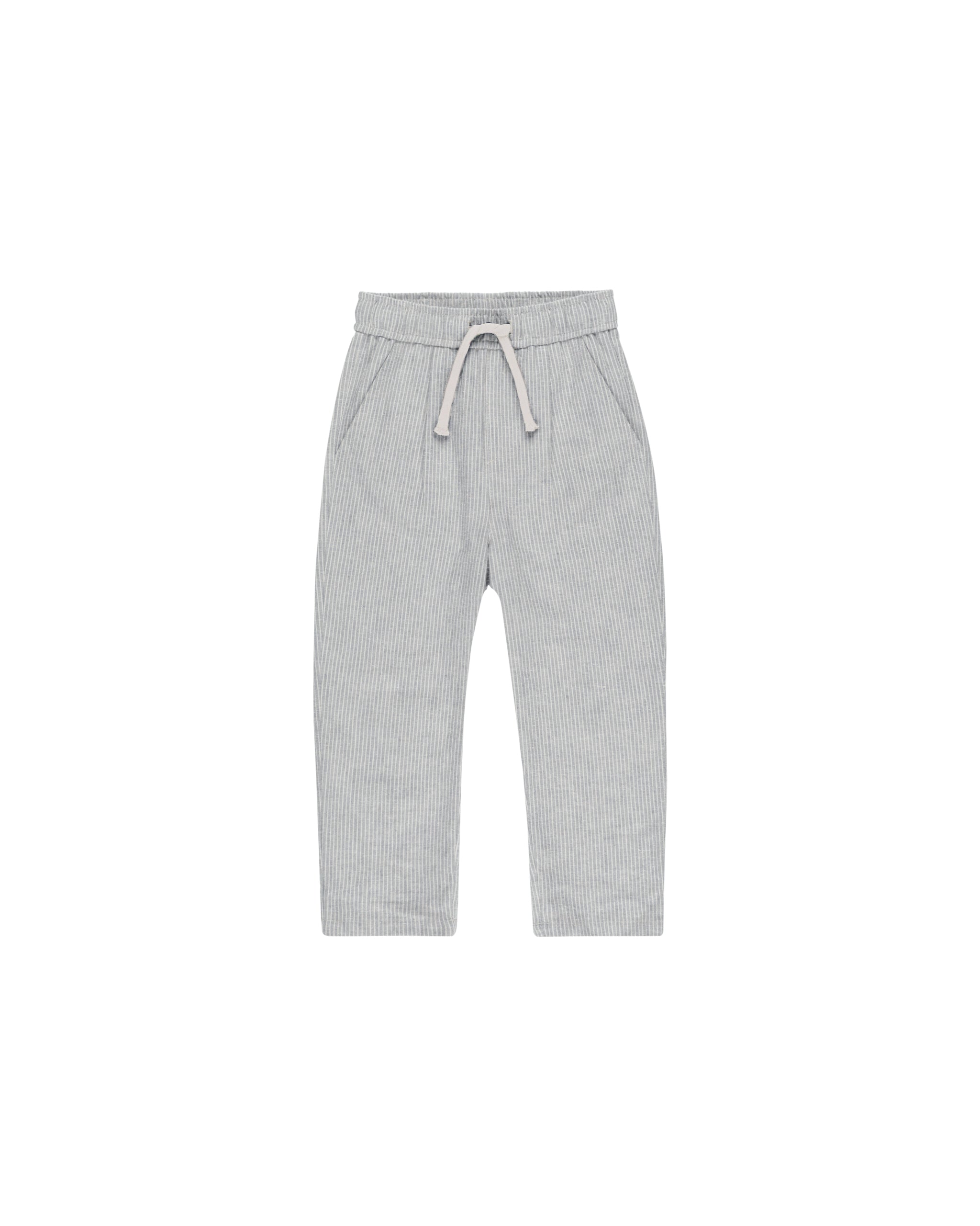 Rylee + Cru Ryder Pant - Blue Micro Stripe