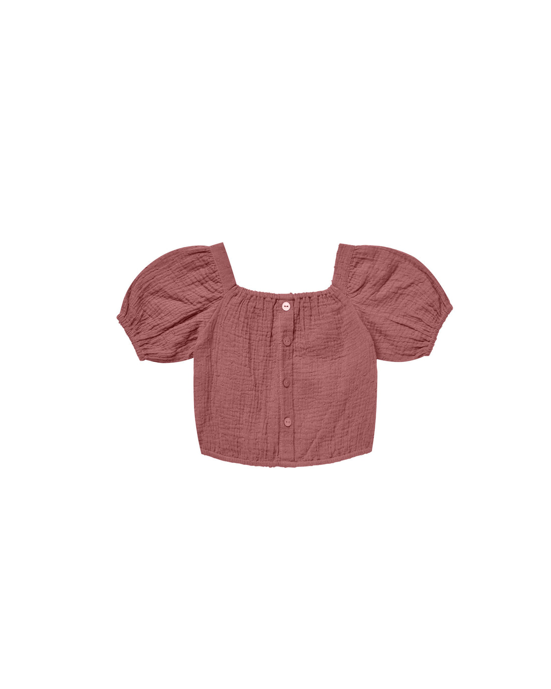 Rylee + Cru Skipper Top - Raspberry