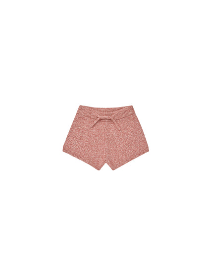 Rylee + Cru Knit Short - Heathered Strawberry