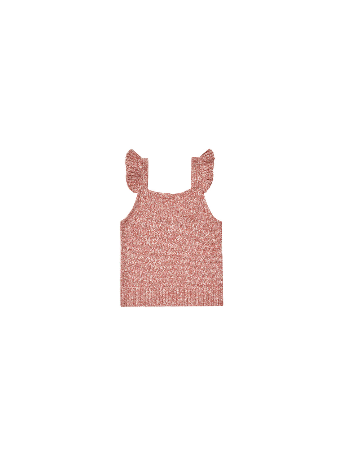 Rylee + Cru Knit Tank - Heathered Strawberry