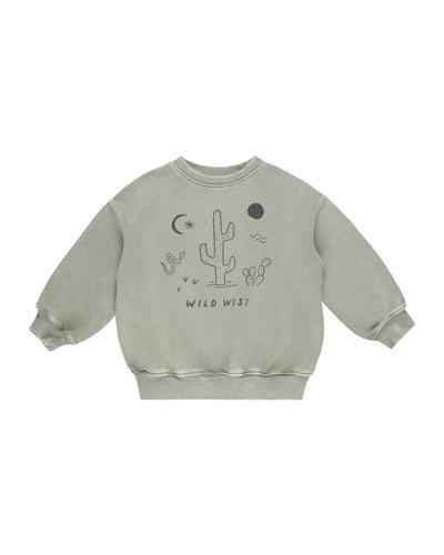 Rylee + Cru Relaxed Sweatshirt - Wild West