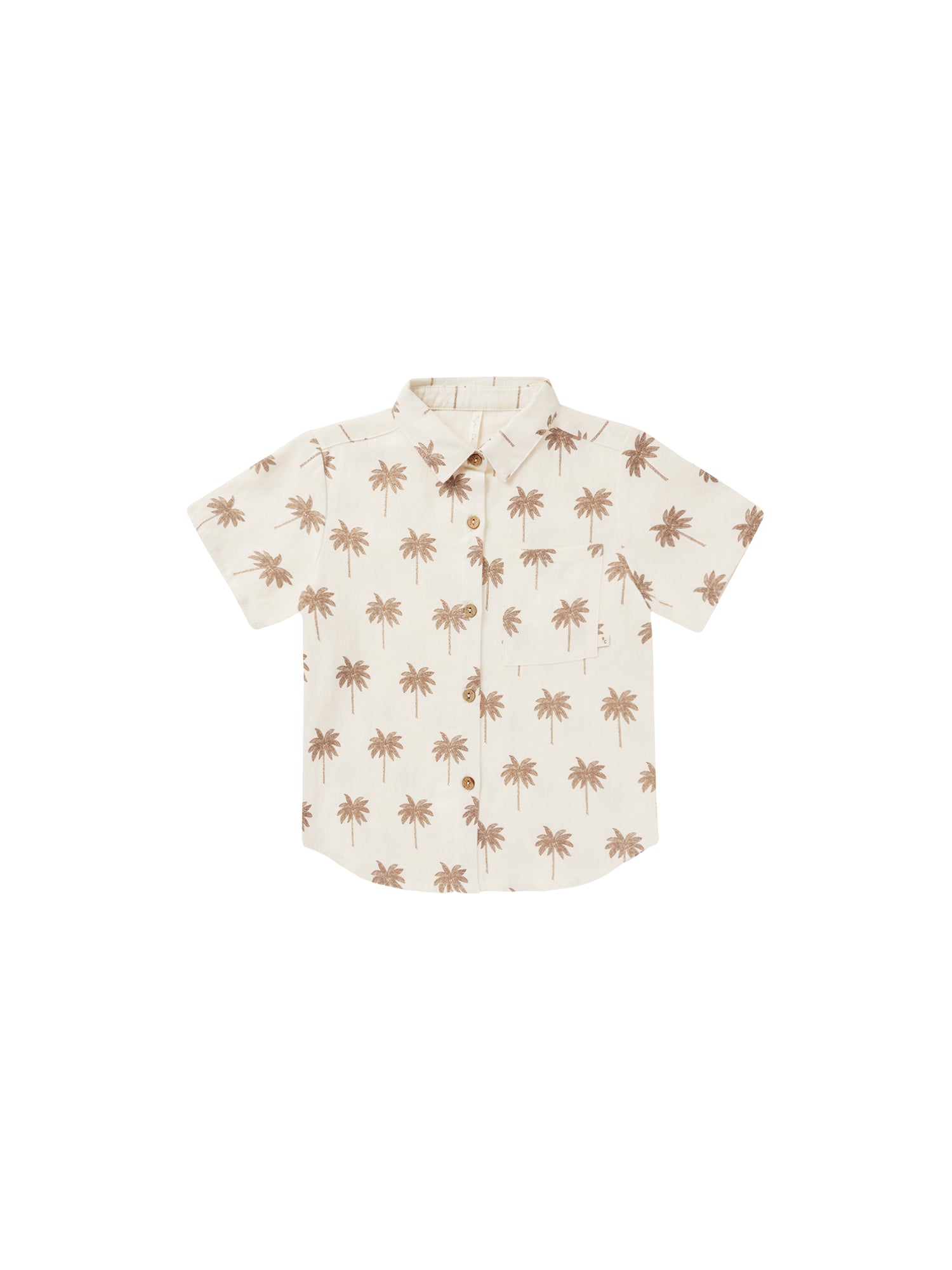 Rylee + Cru Collared Short Sleeve Shirt - Paradise