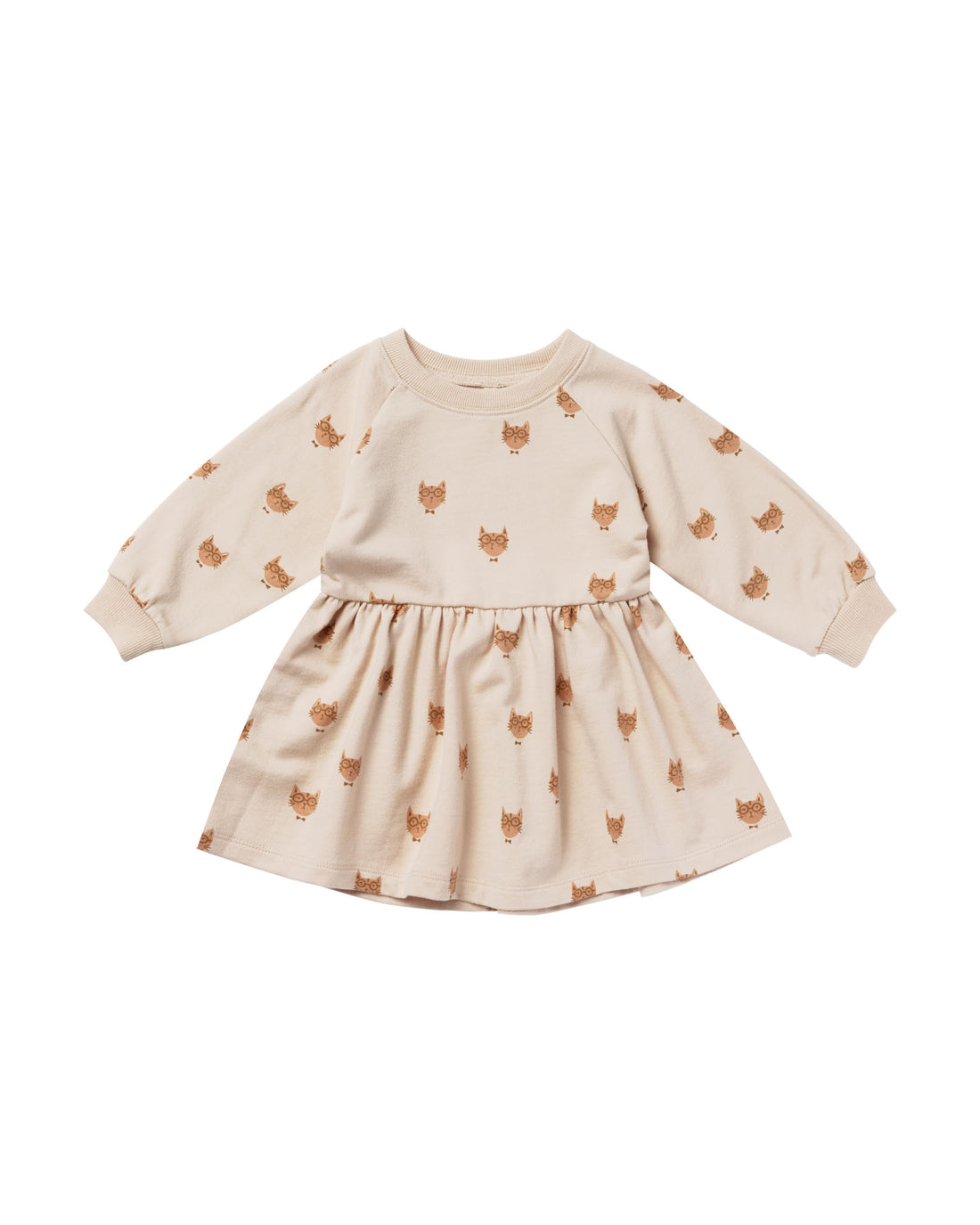 Rylee + Cru Cool Cat Raglan Dress - Antique