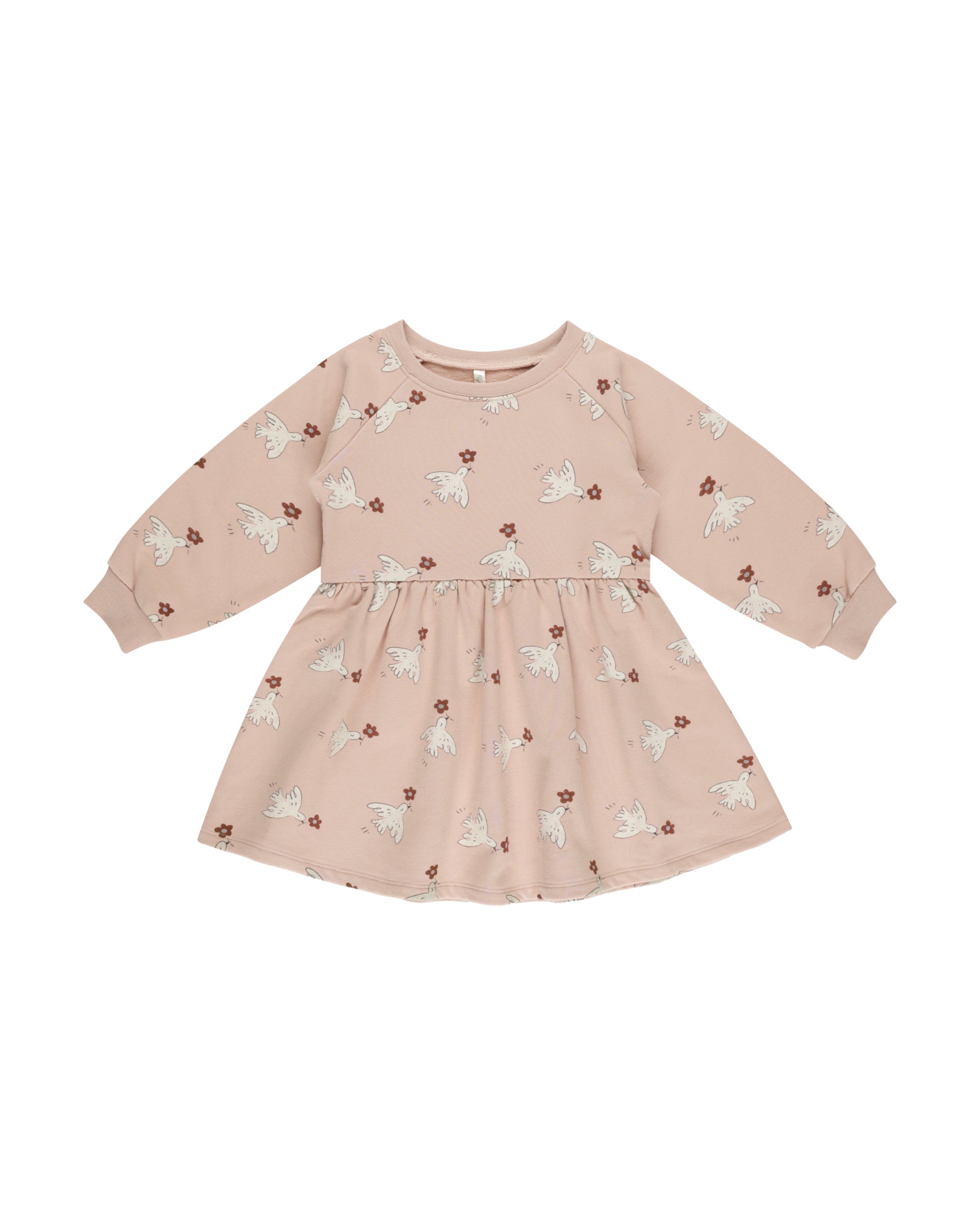 Rylee + Cru Raglan Dress - Doves