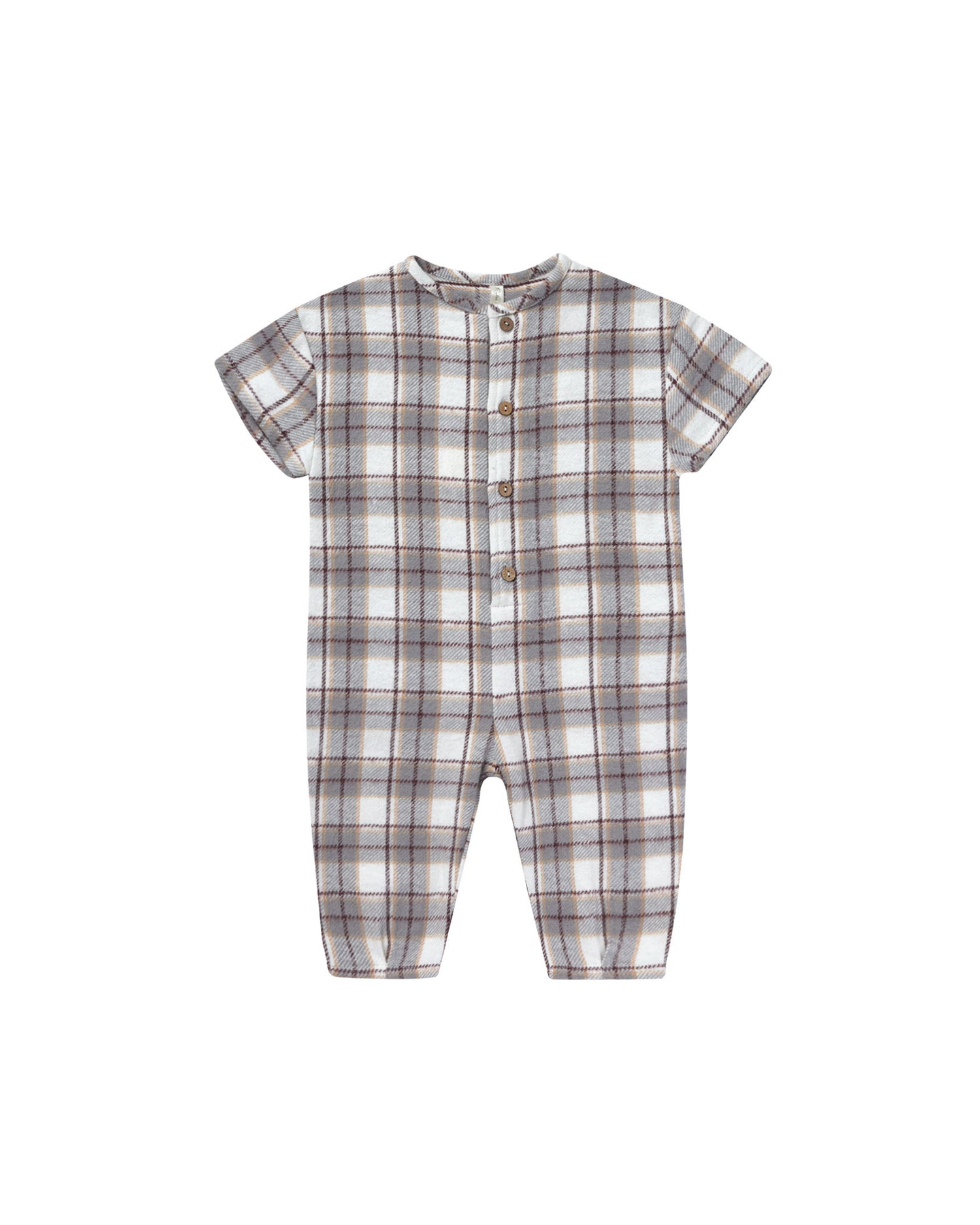 Rylee + Cru Hayes Jumpsuit - Blue Flannel