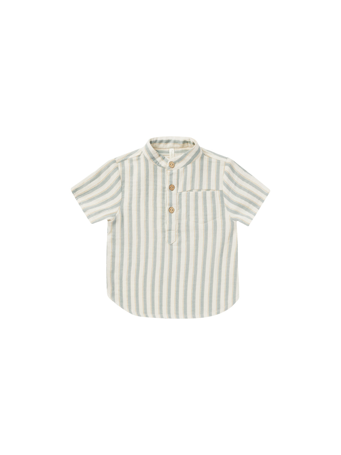 Rylee + Cru Mason Shirt - Ocean Stripe