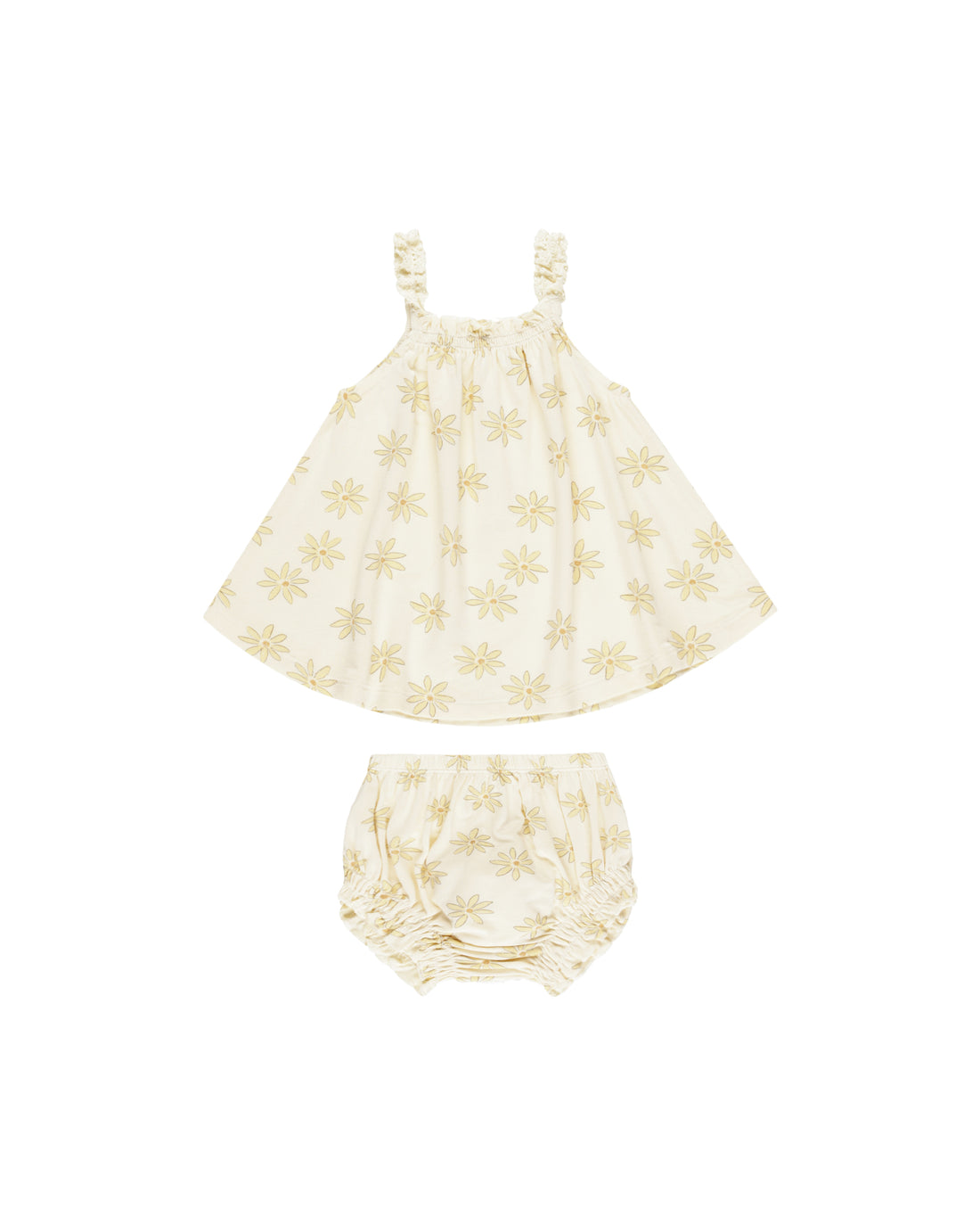 Rylee + Cru Swing Top + Bloomer Set - Daisies