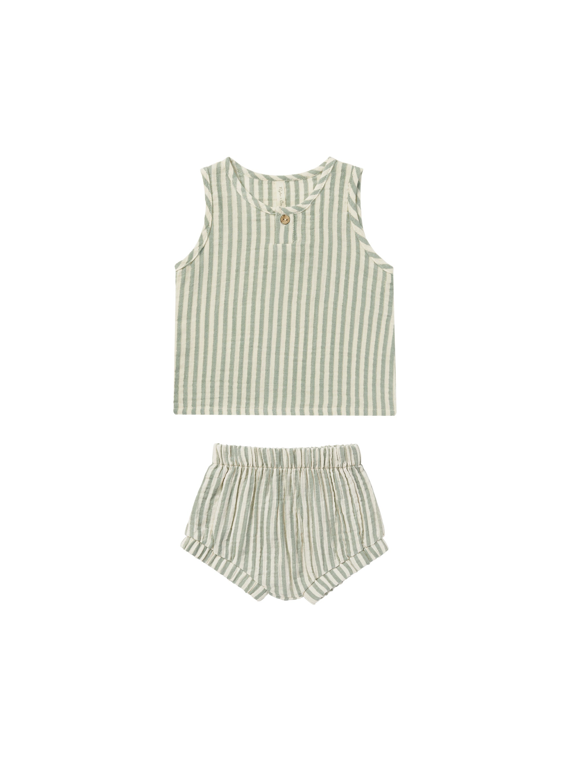 Rylee + Cru Baby Tank Set - Summer Stripe