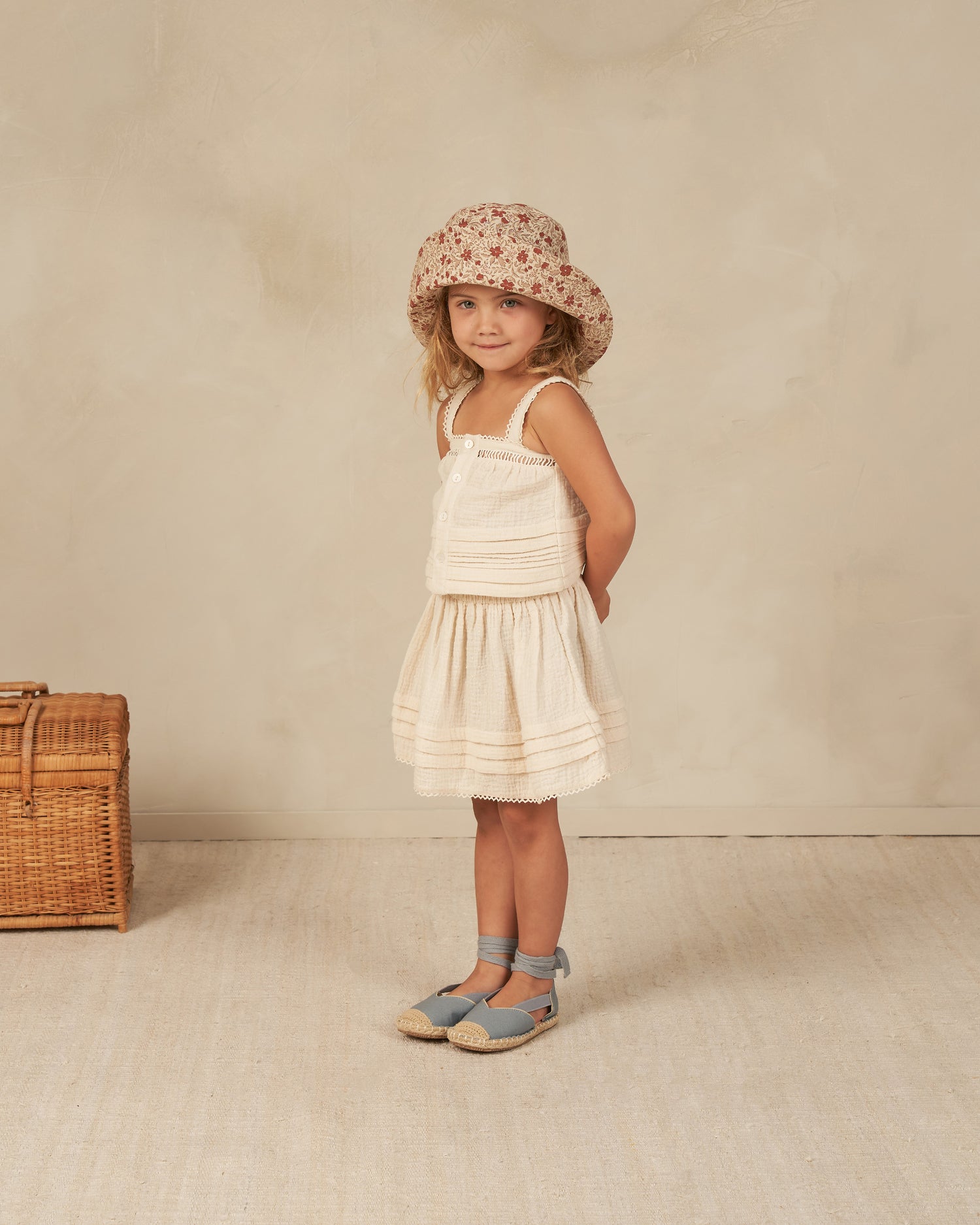 Rylee + Cru Mae Skirt - Ivory